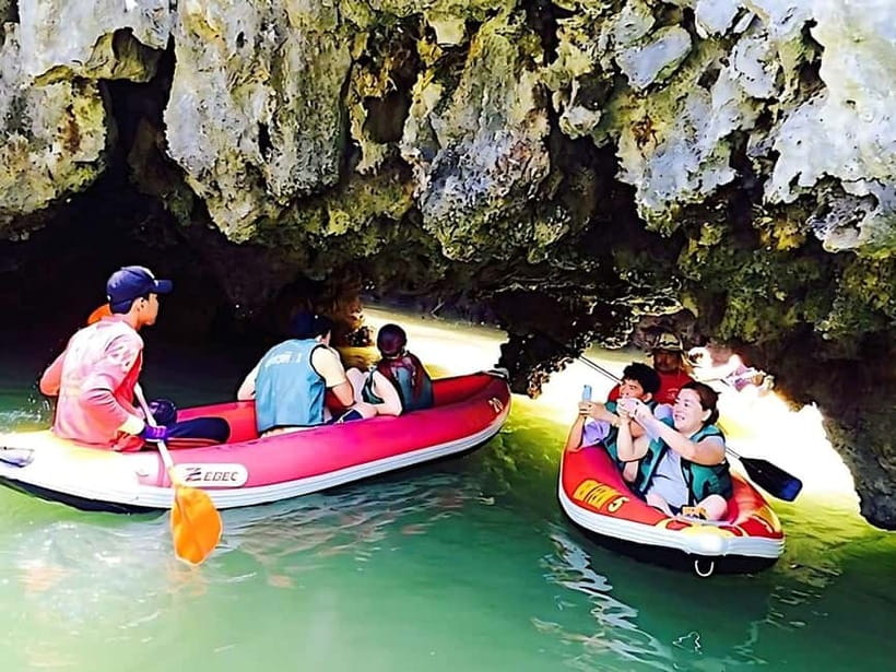 Phuket: James Bond Island Sea Canoeing by Speedboat+ 2 Meals - Is this tour suitable for families?