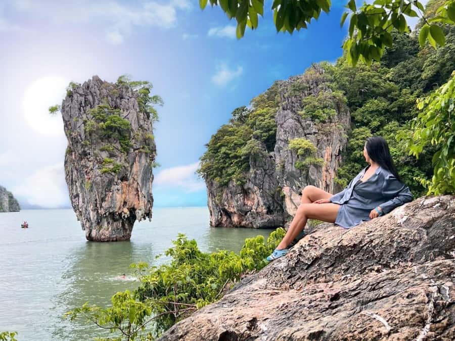 Phuket: James Bond Island Speedboat Tour with Canoeing - Yao Yai Island and the first beach break