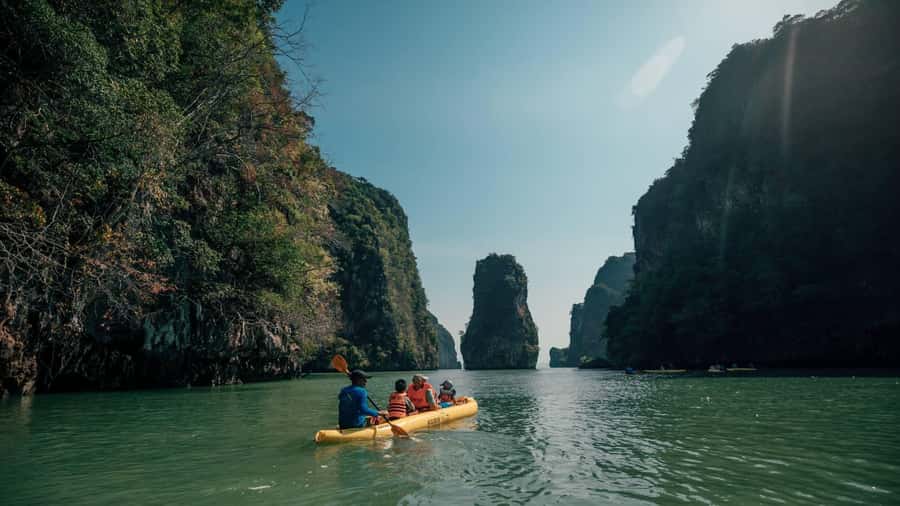 Phuket: James Bond Island Tour with Sea Cave Kayaking - Cruising through Phang Nga Bay