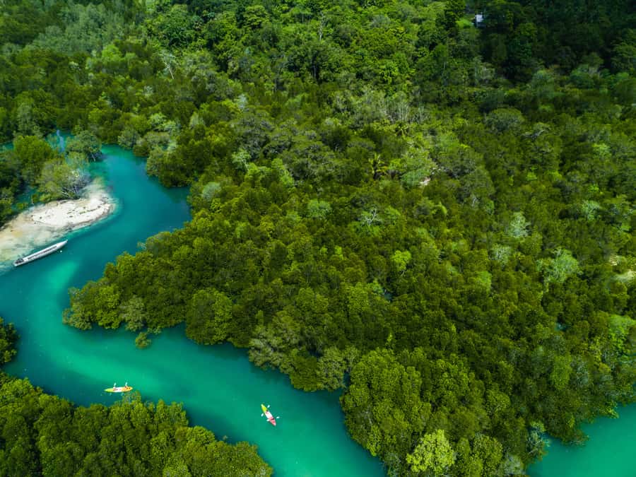 Phuket: James Bonds Island with Lunch and Sea Cave Canoe - Lunch and local life at Panyee Island