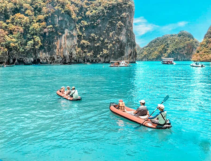 Phuket: Phang Nga Bay Bioluminescent Plankton and Sea Canoes - Panak Island and its sea caves