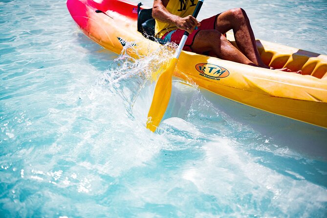 Pinel Island Adventure: Tandem Kayak Experience - Turtle spotting and snorkeling stops