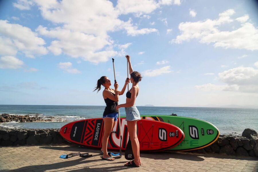 Playa Blanca: Stand up paddle class for beginners - Why Playa Blanca is a good place to learn SUP