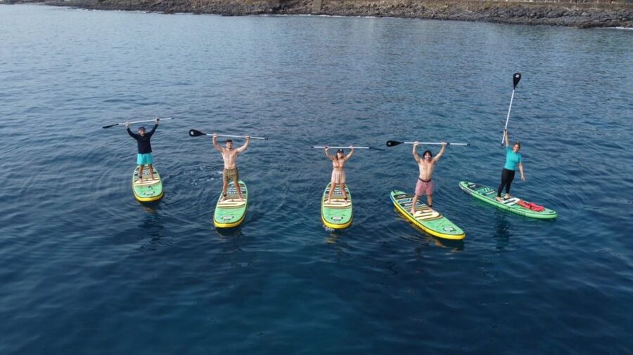 Playa Blanca: Stand up paddle class for beginners - The 1.5-hour lesson from board to coastline