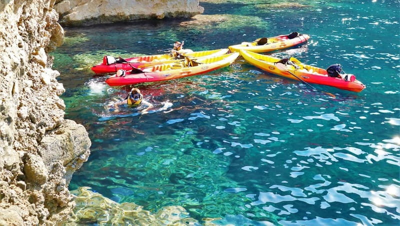 Pollença: Kayak Discovery – Snorkeling and Caves - What the $88 price really covers