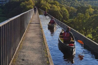 Pontcysyllte Aqueduct Canoe Tours in Llangollen