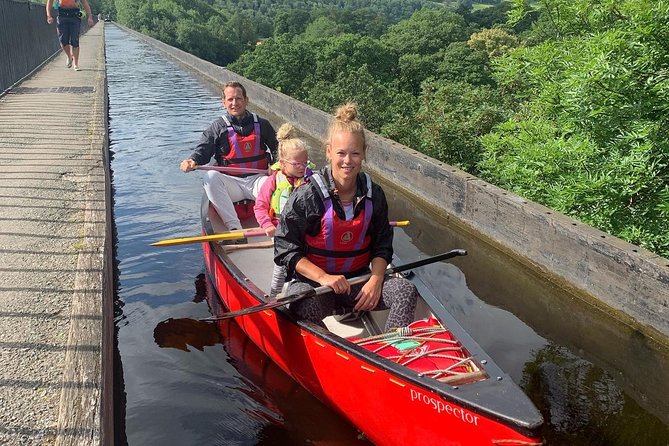 Pontcysyllte Aqueduct Canoe Tours in Llangollen - Booking advice and cancellation terms