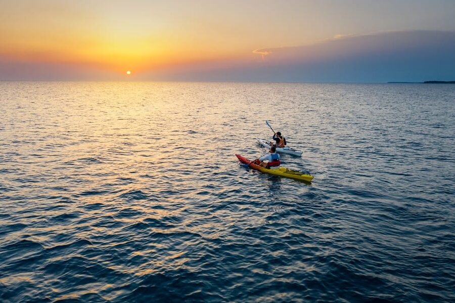 Poreč: Sea Kayaking Sunset Tour - What the $64 price includes