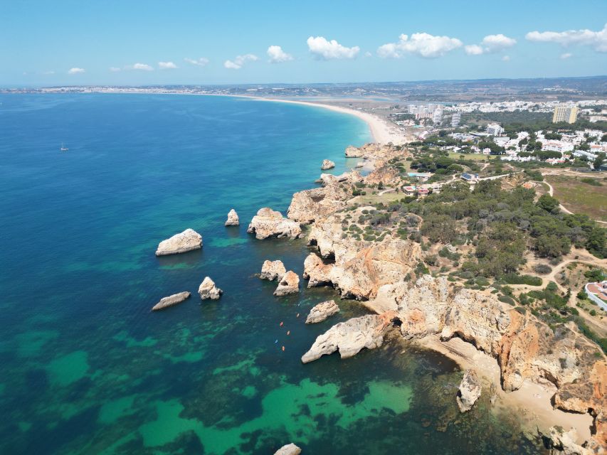Portimão: Small Group Kayak Cave and Cliff Tour - Finding the quieter cave near Alvor