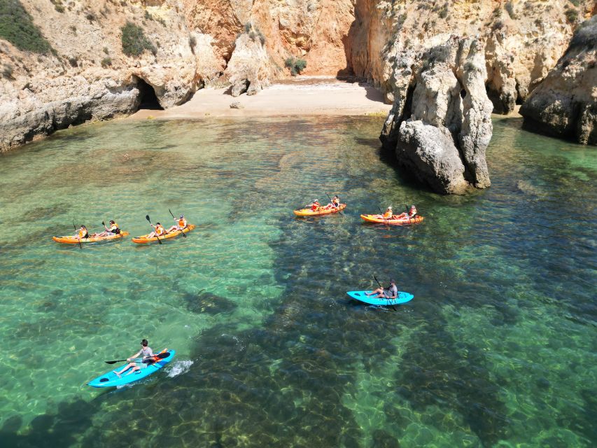 Portimão: Small Group Kayak Cave and Cliff Tour - Getting comfortable in the kayak