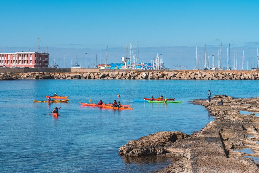 Porto Torres: Guided Kayaking Excursion - Guides who keep the outing lively