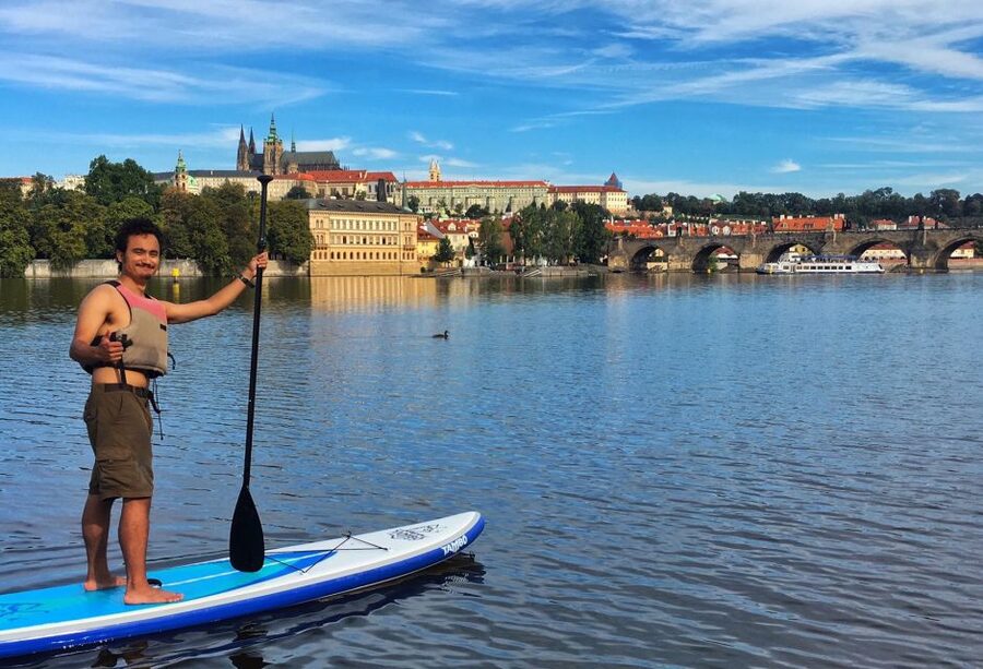 Prague: 2-Hour Paddle Boarding in the City Centre - Learning from Sam and Victor
