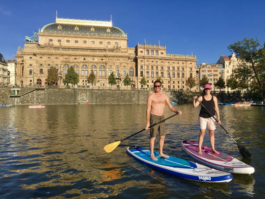 Prague: 2-Hour Paddle Boarding in the City Centre - Seeing Prague from the water