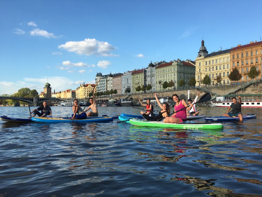 Prague: 2-Hour Paddle Boarding in the City Centre - Starting at Císařská louka
