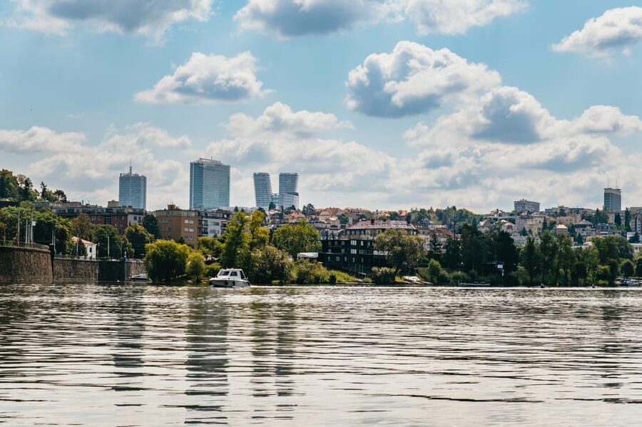 Prague: Vltava River Guided Canoeing Tour - Finding the launch point on Cisarska Louka