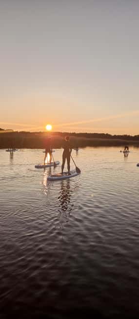 Prerow: Standup paddle sunset tour with picnic - A Sunset Route Through the Darss Waterways