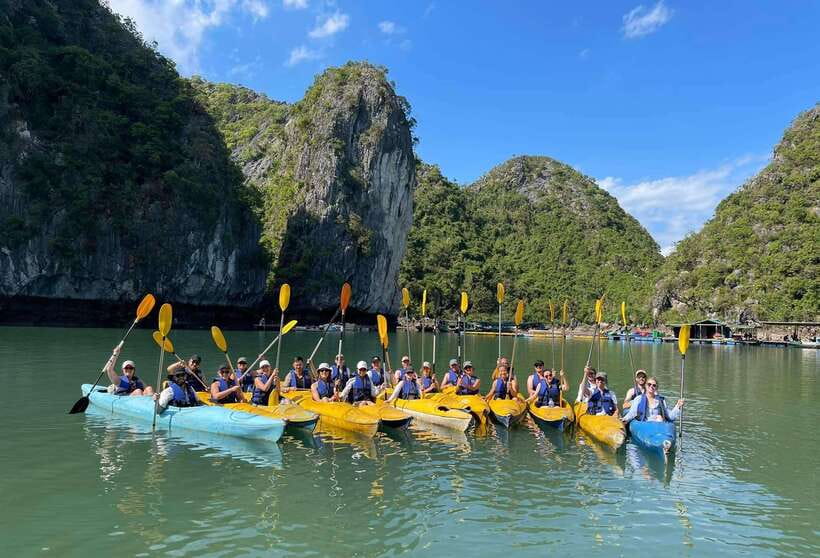 Private boat- Lan Ha Bay Half Day Tour with kayaking - Leaving Cat Ba for Lan Ha Bay