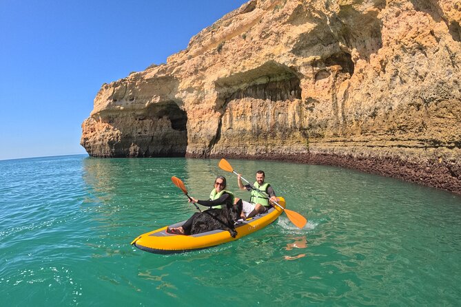 Private Kayak Experience In Benagil Cave with 4K Photos - Entering Algar de Benagil after about one hour