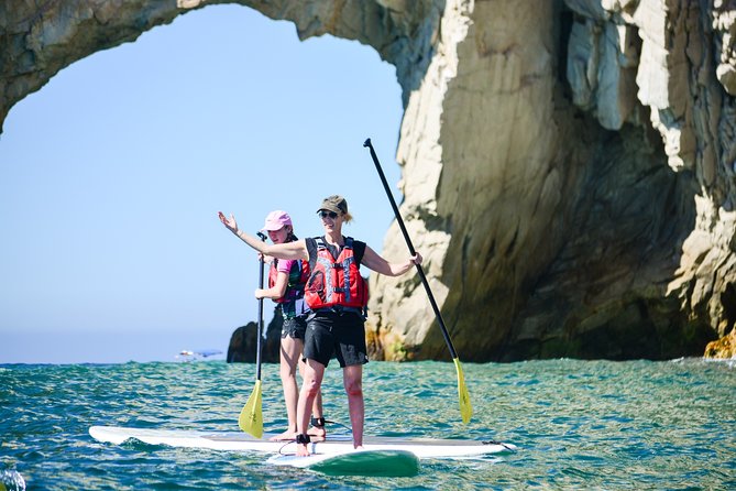 Private Paddleboard and snorkel at the arch - Why El Arco works so well from a paddleboard