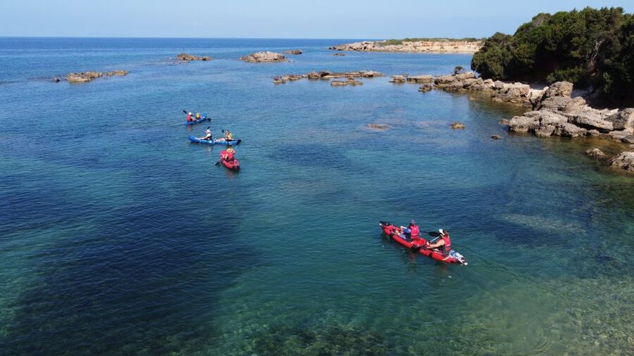 Private Sea Kayak over sunk city of ancient Feia - Is $347 good value for up to five people?