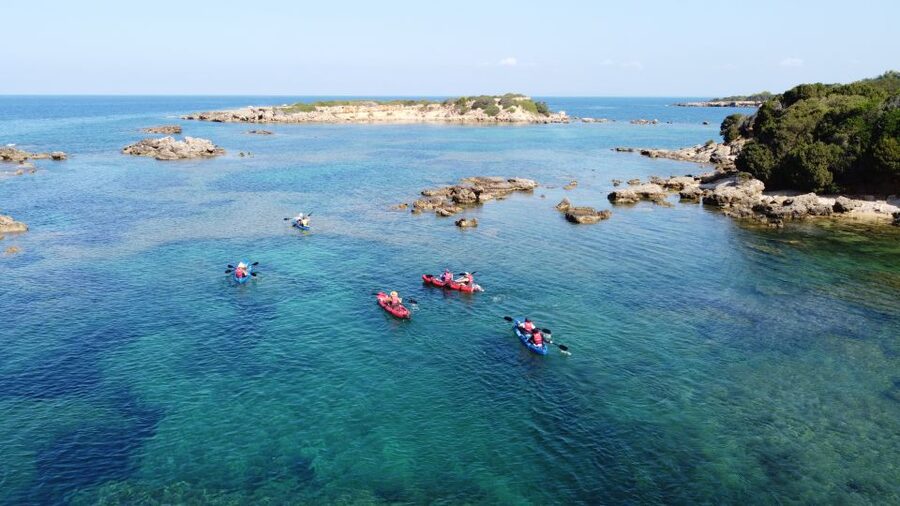 Private Sea Kayak over sunk city of ancient Feia - Practical packing advice for the coast