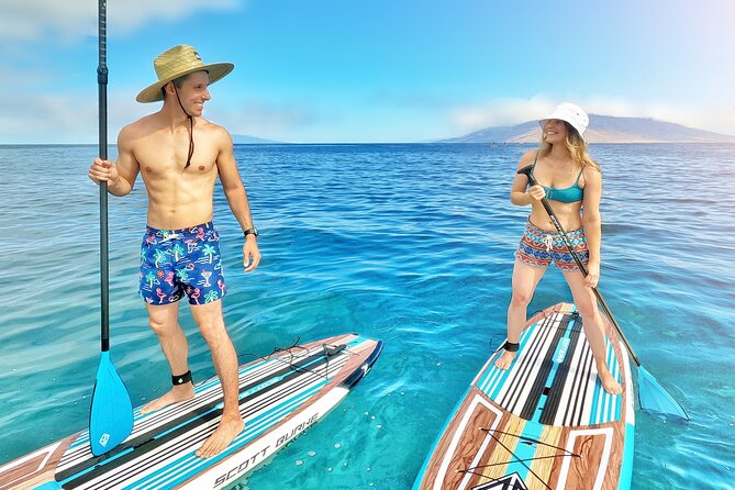 Private Stand Up Paddle Boarding Tour in Turtle Town, Maui - From practice strokes to Turtle Town wildlife