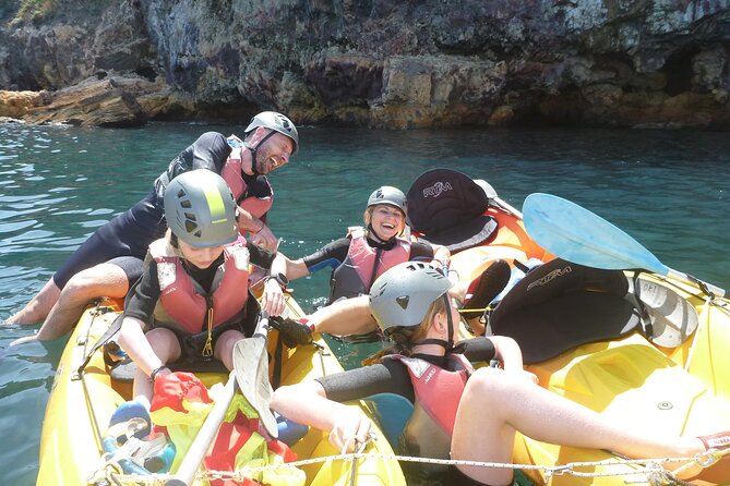 Private Tour explore Vulcano Island by Kayak & Coasteering - A short lesson before the coast opens up