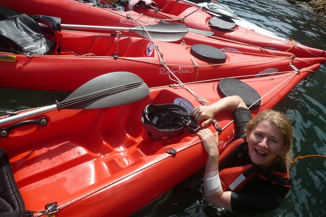 Private Tour explore Vulcano Island by Kayak & Coasteering - Fumaroles on the return paddle