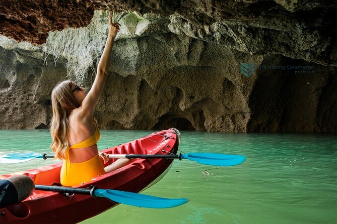 PRIVATE TOUR HALONG BAY ONE DAY with Cave, Kayaking, Bamboo Boat - Fighting Cocks Island and Incense Burner Island