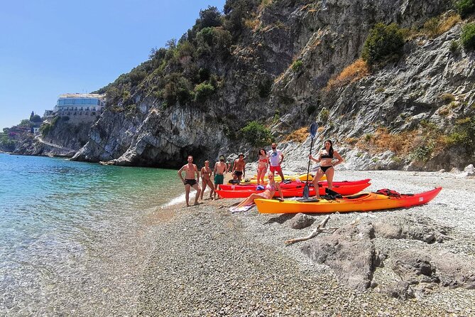 Private Tour Kayaking along Amalfi Coast Half day - Paddling toward Cetara