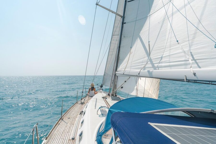 Private tour on a sailboat - Swim and paddle - Antibes Cape - A simple aperitif on board