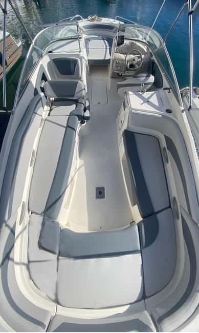 Puerto Banús: Floky Boat Cruise with Snorkeling & Paddle SUP - Key points at a glance