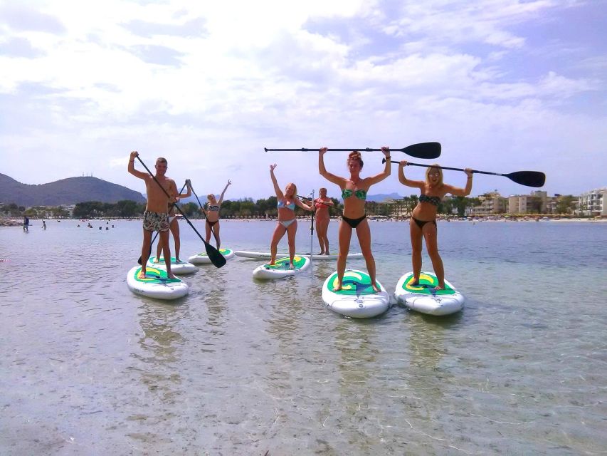Puerto de Alcudia: Stand-Up Paddleboard Lesson - The first hour: learning balance and control