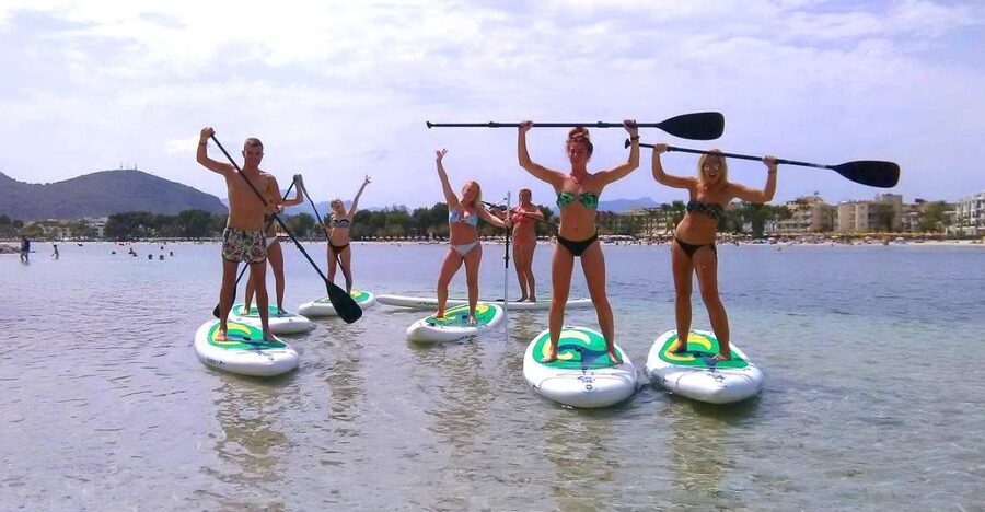 Puerto de Alcudia: Stand-Up Paddleboard Lesson - What the $59 price really includes