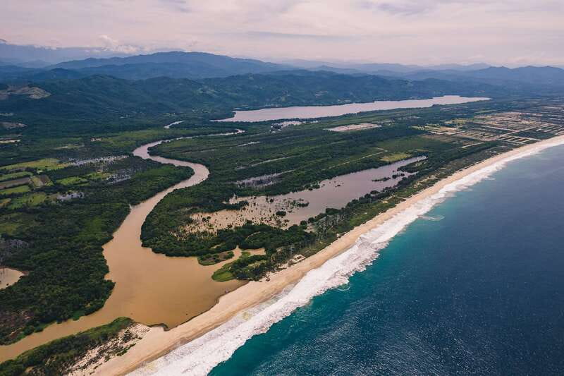 Puerto Escondido: Kayak Adventure On Manialtepec Lagoon - Puerto Suelo, the quiet beach stop