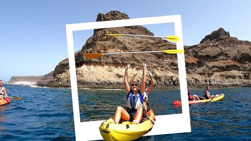 Puerto Mogán: Guided Adventure Kayak Tour in Caves & Snorkel - Why this Mogán kayak tour feels different