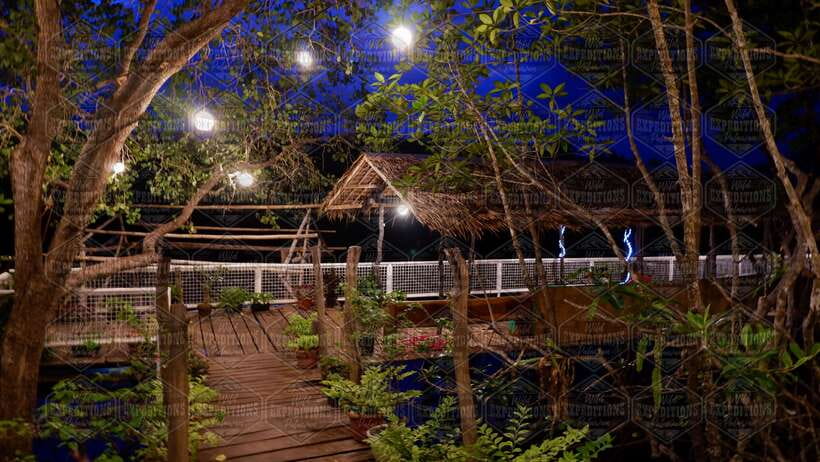 Puerto Princesa: Firefly Watching Paddle Boat Tour & Dinner - Crossing the bay by motorized boat