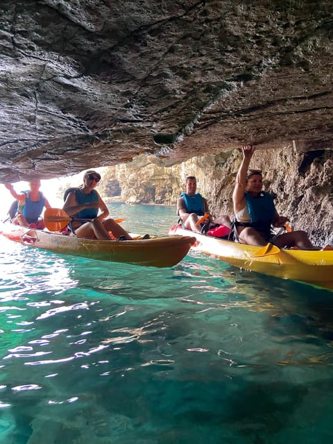 Pula: 3-hrs Kayak, Cliffs & Snorkeling Small Group Adventure - Key points to know before you book