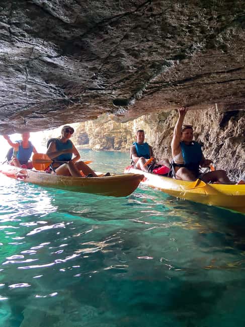 Pula: 3-hrs Kayak, Cliffs & Snorkeling Small Group Adventure - Valovine Beach makes a practical starting point