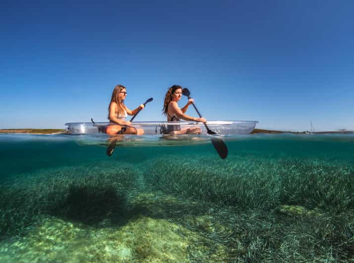 Pula: Clear Kayak Tour to Canyon, Island Cliffs & small Cave - Key points to know before you book