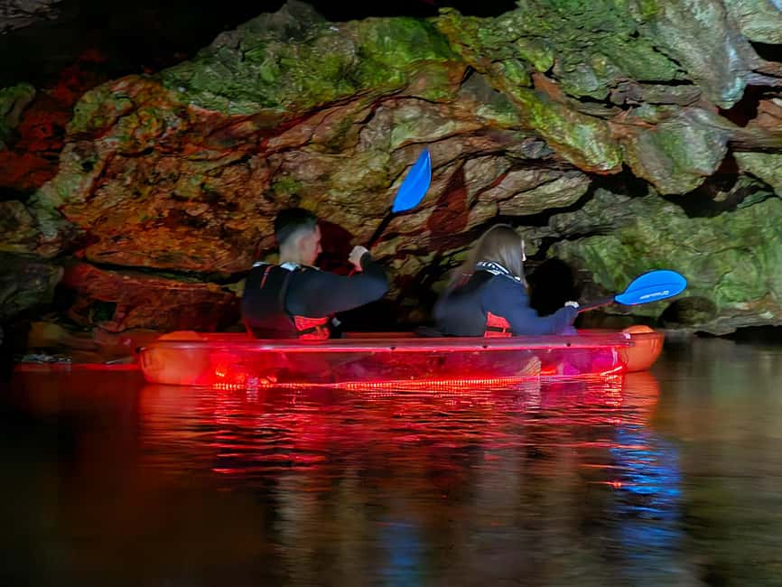 Pula: Istria Cave LED Illuminated Kayak Tour by Night - What to wear and carry to the beach