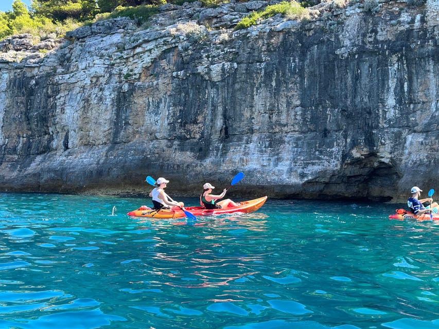 Pula: Kayak Adventure with Cave & Island Snorkeling - What the $41 price really covers