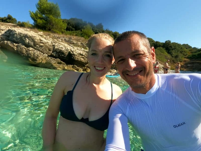Pula: Kayak Tour, Cliff Jumping, Snorkeling & GoPro Pictures - Timing, language, and flexibility
