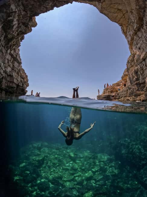 Pula: Kayaking,Snorkeling, Cliff jumping Tour with Wetsuit - GoPro photos are a real part of the value