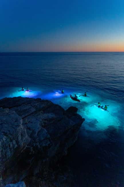 Pula: Night Kayak Tour with Glowing Kayaks - Why the glowing kayaks change the usual Pula boat trip