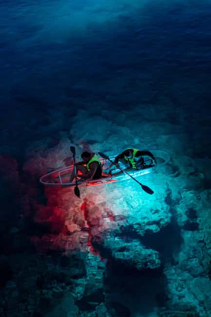 Pula: Night Kayak Tour with Glowing Kayaks - Devil’s Cave and the pleasure of a slower pace