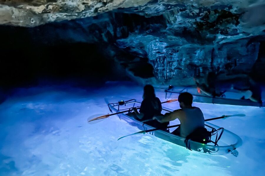 Pula: Night-Time Sea Kayaking Tour in Transparent Kayak - Sunset, stars, and drinks on the water