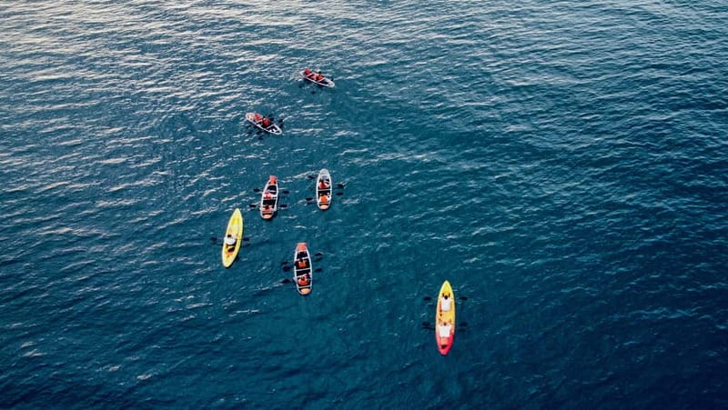 Pula: Night Tour in Transparent Kayak with Stargazing - The paddle back under the stars