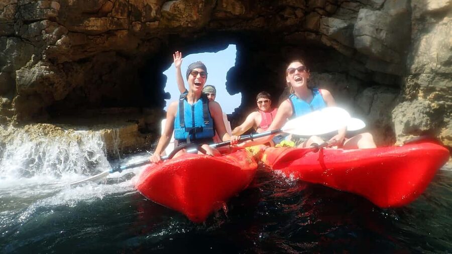 Pula: Sea Adventure – Boat, Kayak, Snorkeling & Cliff Jumps - Meeting at Marina Polesana