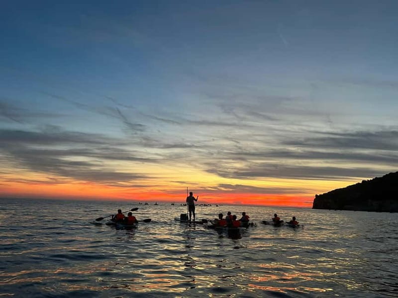 Pula: Sunset/Night Illuminated Transparent Kayak Tour - Sunset views before the lights come on